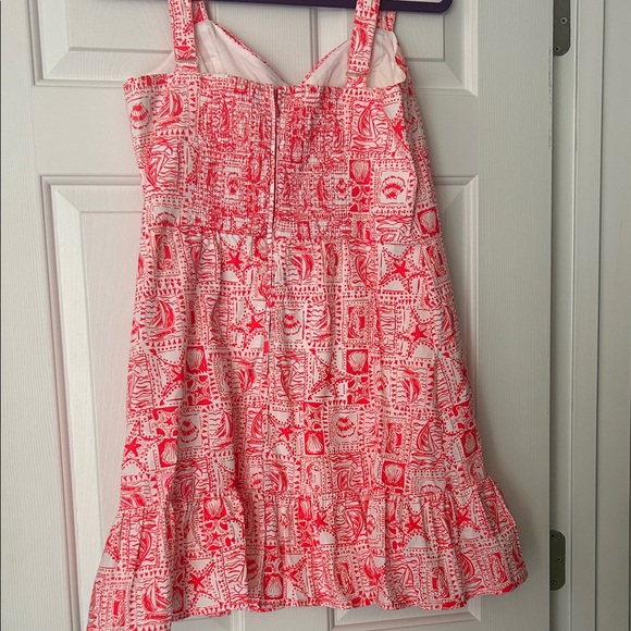 Lilly Pulitzer Red and White Dress - Picture 3 of 6
